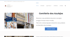 Desktop Screenshot of pisoseazulejosantigos.com.br